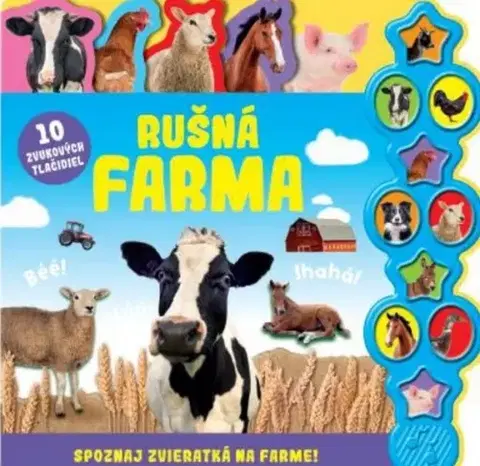 Zvukové knihy Rušná farma - 10 zvukových tlačidiel - Hannah Campling