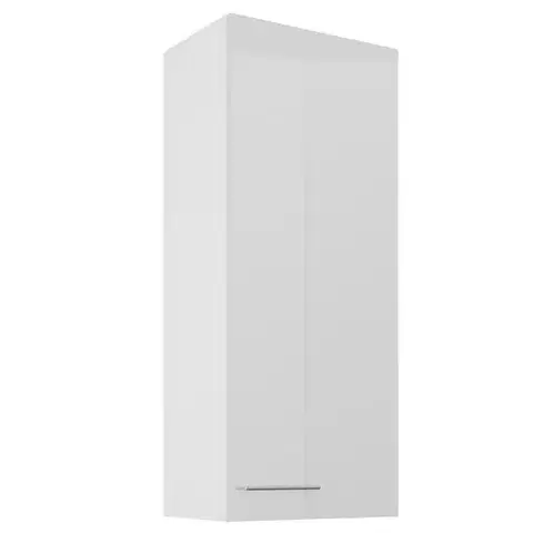Kuchynské skrinky visiace Skrinka do kuchyne Lara biely 45G-108 1F