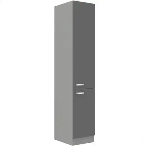 Kuchynské skrinky Skrinka do kuchyne Grey 40DK-210 2F