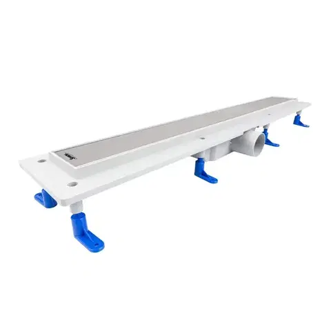 Sprchovacie kúty HOPA - Odtokový žľab STANDARDline NEREZ 2v1 (vloženie dlažby) - Rozmer A - 80 cm, Variant roštu - Klasszik OLPZLABST79K