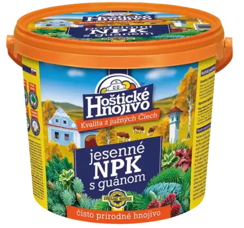 Záhrada Hoštické jesenné NPK s guánom - vedro 4.5kg