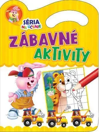 Nalepovačky, vystrihovačky, skladačky Zábavné aktivity - Séria na učenie (2.vydanie)