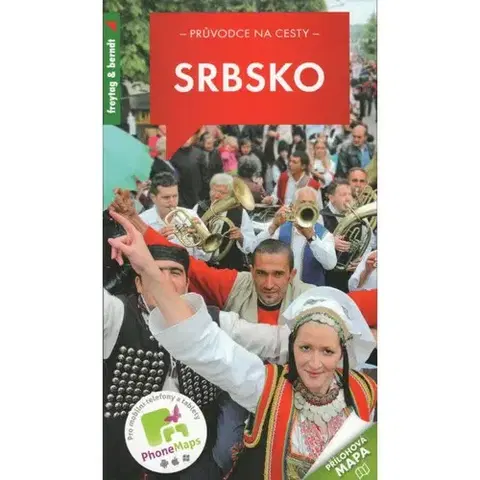 Európa Srbsko - Průvodce na cesty + mapa - Pavel Trojan