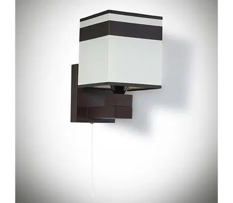Svietidlá  Nástenné svietidlo GRANADA 1xE14/40W/230V 19110-cl145-aba07p-ct0601