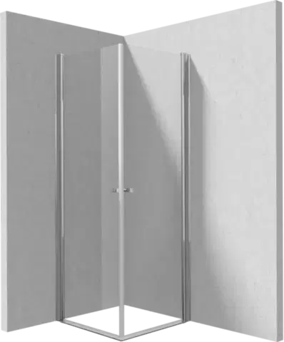Sprchovacie kúty DEANTE/S - Sprchovací kút dvojité krídlové 90x80 KTSW042P+KTSW041P KERRIA/0404