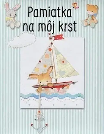 Denník dieťatka Pamiatka na môj krst - modrá (3. vydanie) - Sophie Piperová