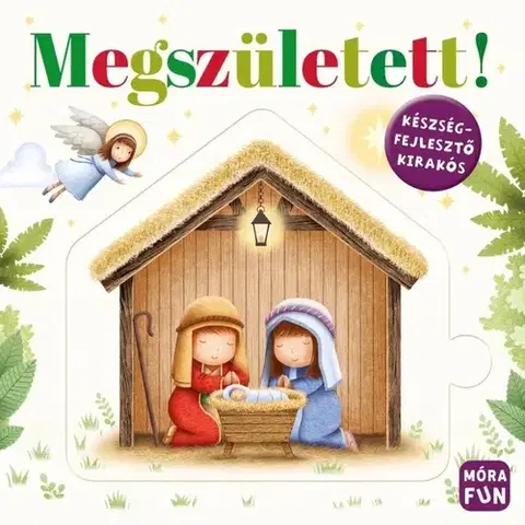 Leporelá, krabičky, puzzle knihy Megszületett!