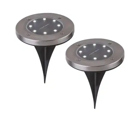 LED osvetlenie Globo 33414 - SADA 2x LED Solárne svietidlo SOLAR LED/0,8W/3V IP44 33414