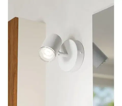 Svietidlá Eglo 901961 - Kúpeľňové nástenné bodové svietidlo CONSUMA 1xGU10/5W/230V IP44 biela 901961