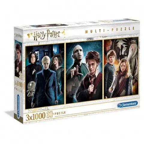 1000 dielikov Puzzle Harry Potter 3x1000 Clementoni