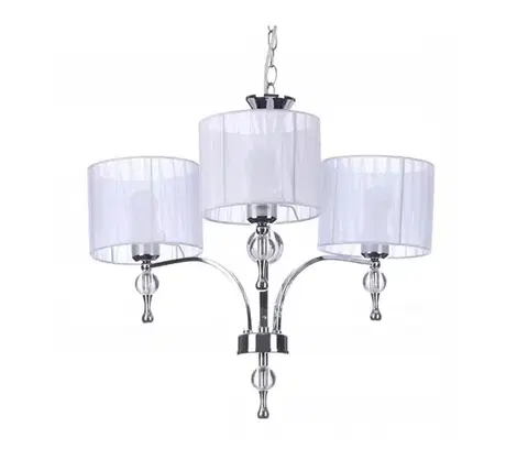 Svietidlá Azzardo  - Luster na reťazi IMPRESS 3xE27/60W/230V 