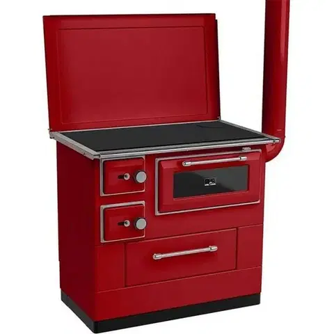 Sporáky Kinekus Sporák ELEGANT 10 / SD10 červený, pravý