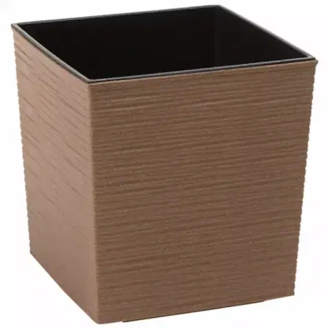 Záhrada Obal Juka Prouti ECO 25x25x26cm sv.hnědý