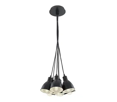 Svietidlá Eglo 49467 - Luster PRIDDY 7xE27/60W/230V 49467
