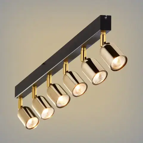 Lampy do obývačky Stropné bodové svietidlo Top Gold 6034 LS6