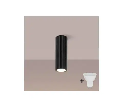 Svietidlá BRILAGI - LED bodové svietidlo CRESTO 1xGU10/10W/230V 20 cm čierne BR.1569