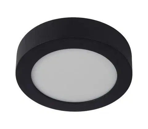 Svietidlá Lucide 28116/18/30 - LED Kúpeľňové svietidlo BRICE LED/12W/230V IP44 čierna 28116/18/30