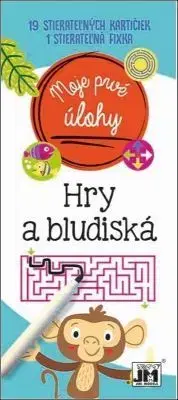 Nalepovačky, vystrihovačky, skladačky Moje prvé úlohy - Hry a bludiská
