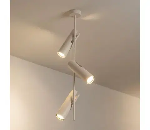 Svietidlá BRILAGI - Luster na tyči BRANCH 3xGU10/30W/230V béžový WO-N10-06-BEI-OEM