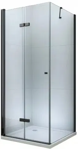 Sprchovacie kúty MEXEN/S - LIMA sprchovací kút 70x100, transparent, čierna 856-070-100-70-00