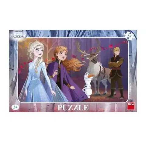 Do 49 dielikov Dino Toys Puzzle Frozen 2 15 Dino