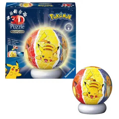 Limitovaná edícia Puzzle-Ball Pokémon (nočná edícia)