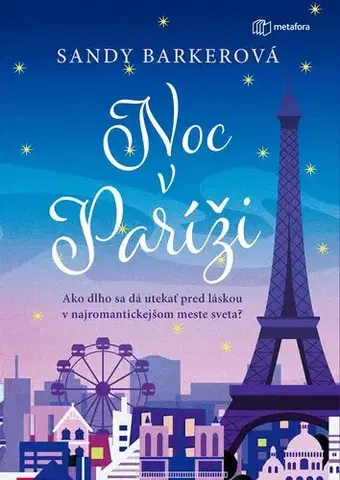 Romantická beletria Noc v Paríži - Sandy Barker