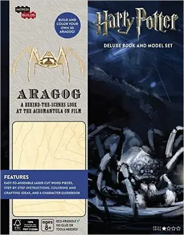 Cudzojazyčná literatúra Incredibuilds: Harry Potter: Aragog Deluxe Book And Model Set - Jody Revenson