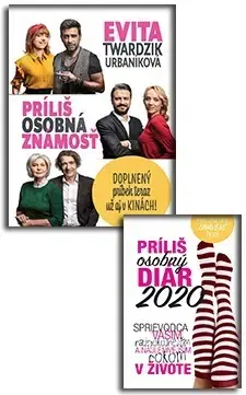 Slovenská beletria SET Príliš osobná známosť + Príliš osobný diár 2020 - Evita Twardzik Urbaníková