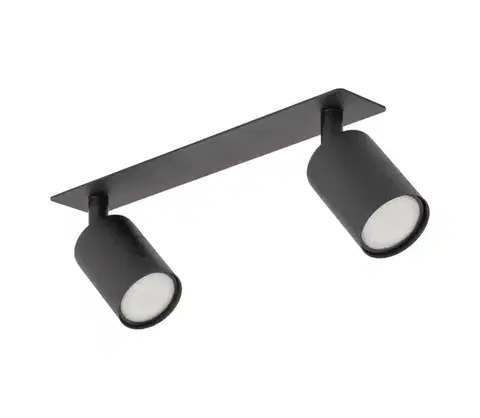 Svietidlá  Podhľadové bodové svietidlo NEX 2xGU10/10W/230V čierna 10799