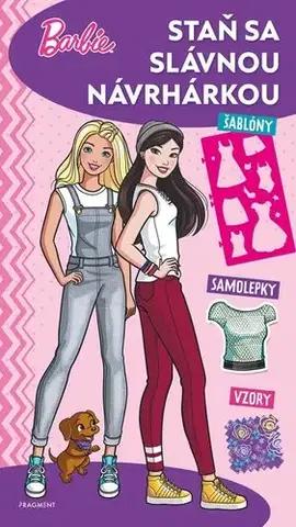 Pre deti a mládež - ostatné Barbie - Staň sa slávnou návrhárkou - Kolektív autorov,Tomáš Florek