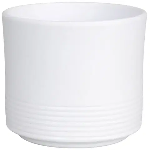 Záhrada Obal Valca Rille 992 14 cm biela matná