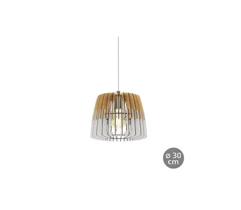 Svietidlá Eglo 32825 - Luster na lanku SOTOS 1xE27/60W/230V 32825