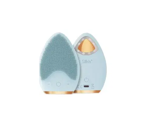 Predlžovacie káble Silk’n - LED čistiaci kartáčik na tvár 4v1 BRIGHT LUX 5V/500 mAh modrý SIL-BRIGHTLUX