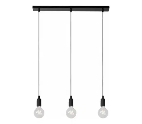 Svietidlá Lucide 08408/03/30 - Luster na lanku FIX MULTIPLE 3xE27/60W/230V 08408/03/30