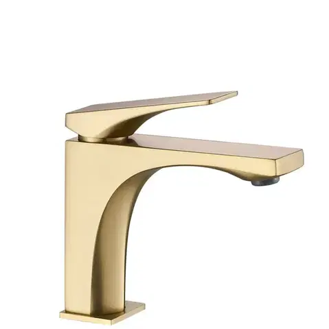 Kúpeľňové batérie REA - Umývadlová batéria Joe Brush Gold low REA-B8990