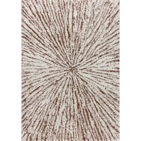 Koberce Koberec Softness krémová/hnedá 160x230cm