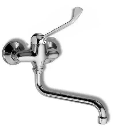 Kuchynské drezy NOVASERVIS NOVASERVIS - Drezová batéria 100 mm lekárska páka Metalia 55 chróm 55074L/T,0