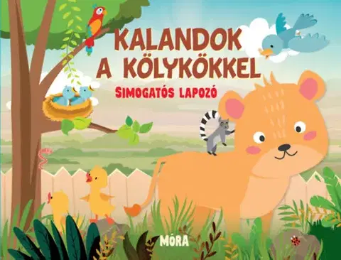 Leporelá, krabičky, puzzle knihy Kalandok a kölykökkel - Fiona Huisman