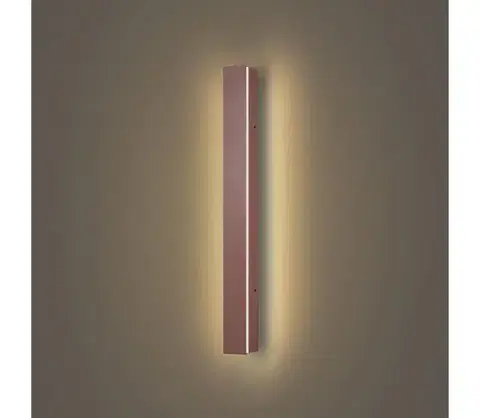 LED osvetlenie BRILAGI - LED vonkajšie nástenné svietidlo LINEAR LED/12W/230V 3000K IP65 50 cm hnedé CRI 90 BRI829