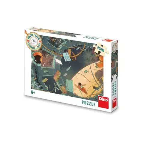 300 dielikov Dino Toys Puzzle Nájdi 10 predmetov: Vesmír 300 XL Dino