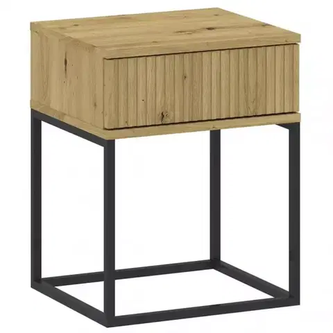 Všetky produkty Nočný stolík 1S nízky-40 bez rukovätí artisan