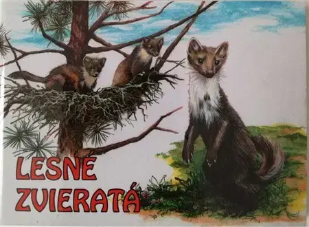 Leporelá, krabičky, puzzle knihy Lesné zvieratá - Alena Pokorná