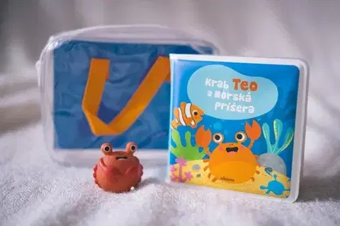 Knižky do vane Krab Teo a morská príšera
