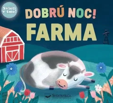 Leporelá, krabičky, puzzle knihy Dobrú noc! Farma - Jean Claude