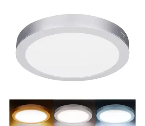 Svietidlá  WD244-S - LED panel 2v1 24W/230V 3000/4000/6000K pr. 30 cm IP54 stropný WD244-S