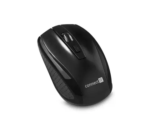 Klávesnice a myši CONNECT IT CI-1223 - Bezdrôtová myš 800/1200/1600 DPI 2xAAA čierna CI-1223