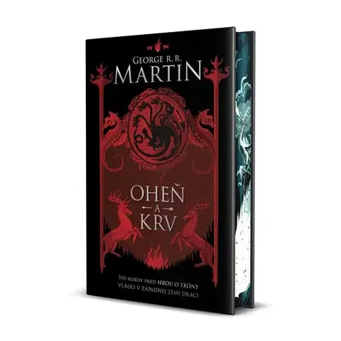 Sci-fi a fantasy Oheň a krv (špeciálne vydanie) - George R.R. Martin,Jana Pernišová,Lucia Halová