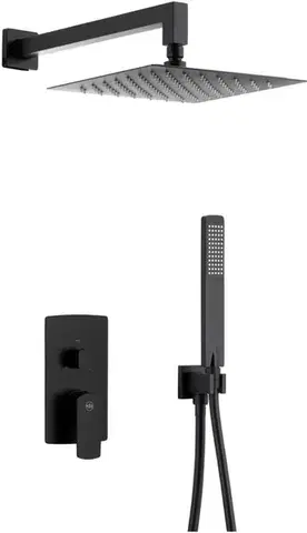 Kúpeľňové batérie KFA KFA - MOKAIT podomietkový sprchový set, čierna 5539-511-81