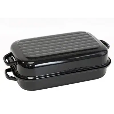 Pekáče a zapekacie misy BELIS Pekáč smaltovaný, dvojdielny, 35cm, VLNA STANDARD, Belis